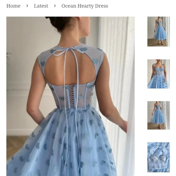 Teuta Matoshi  Ocean Hearty Dress - Picture 12 of 13